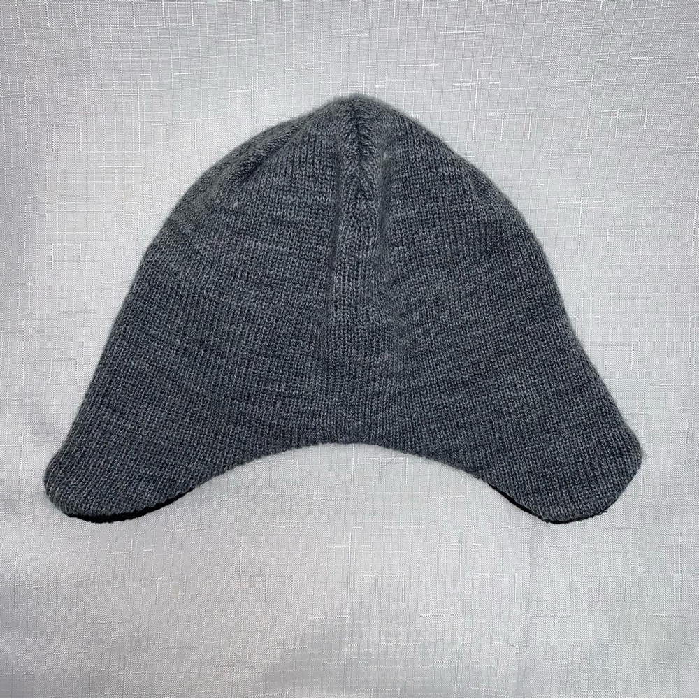 Lumberjack Grey Fleece Lined Trapper Hat Warm Winter Ear Cover Preppy Ski Cap